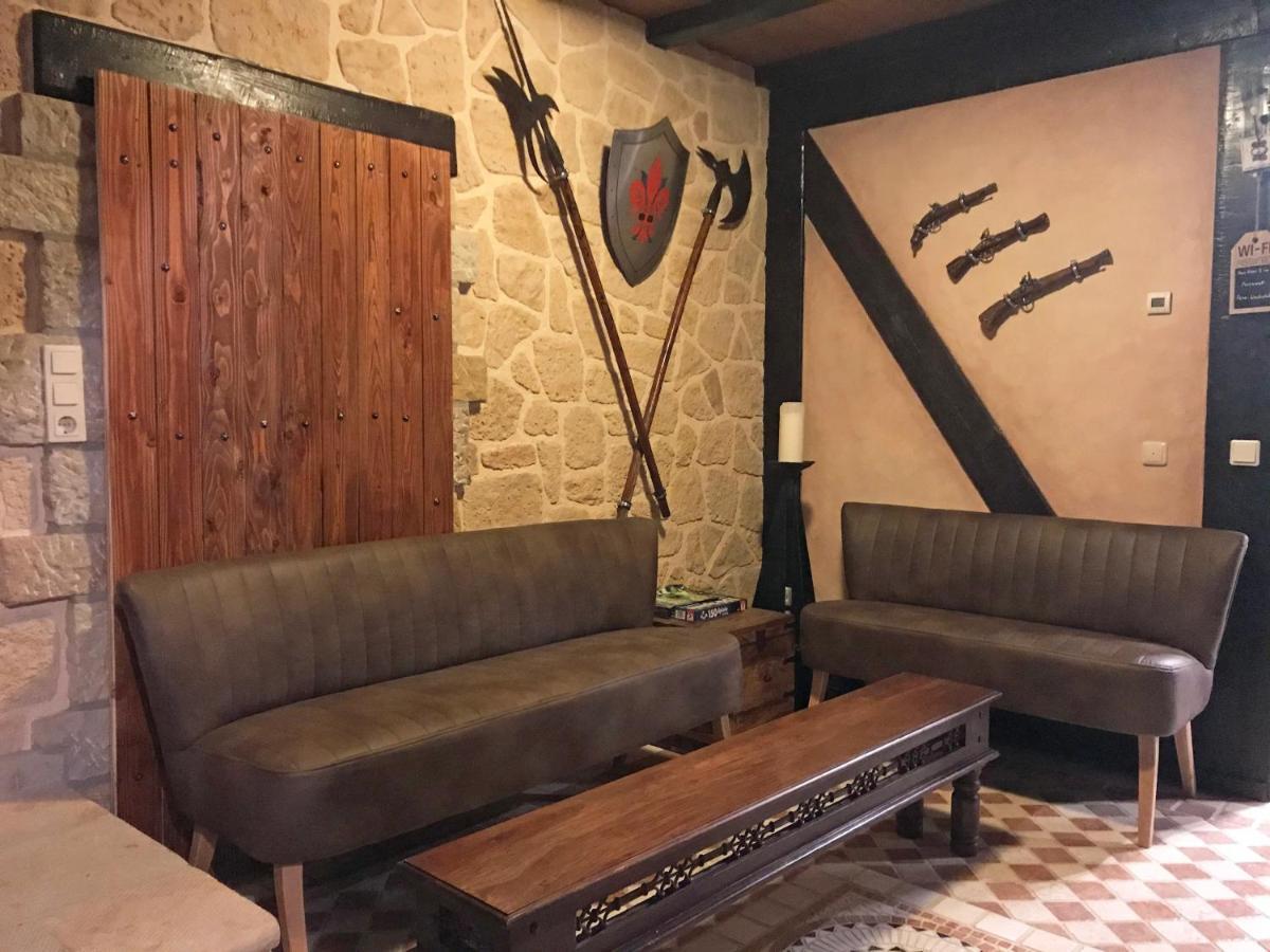 Ferienwohnung Wachstube Mit 3 Schlafraeumen Im Rittergut Leppersdorf Wachau Luaran gambar